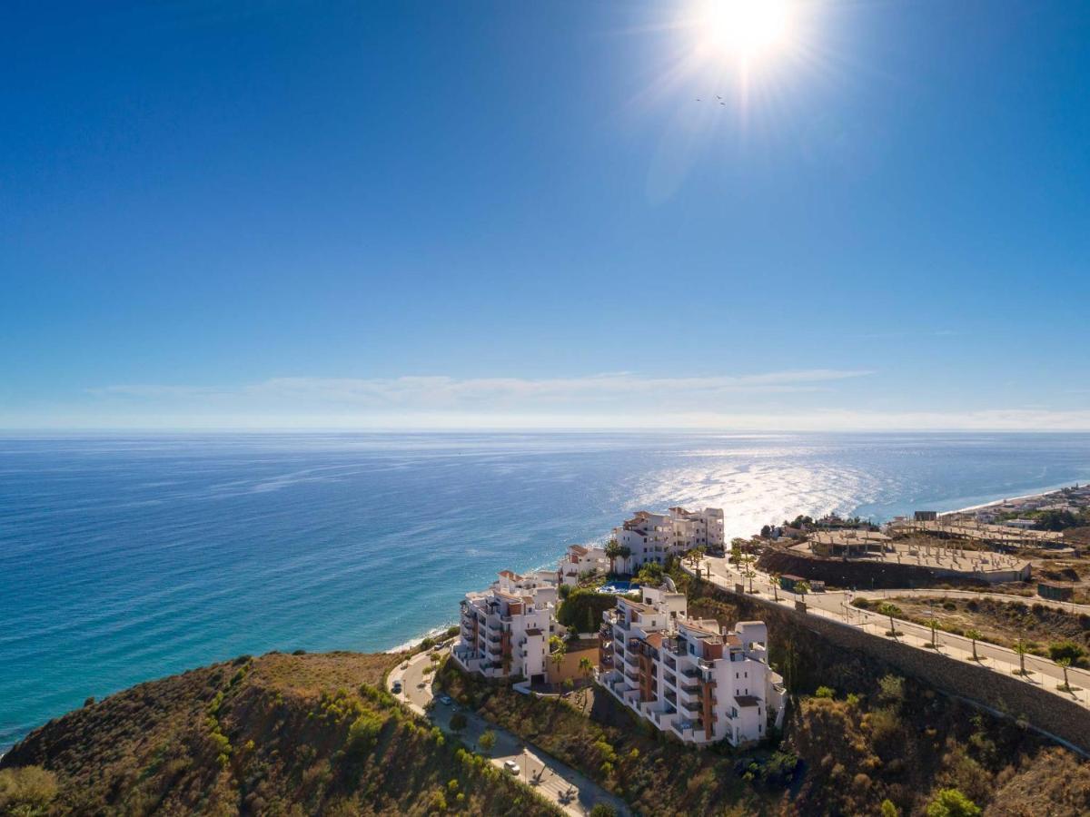 Apartamento Vista Mar Frontal Con Parking Torrox Exterior photo