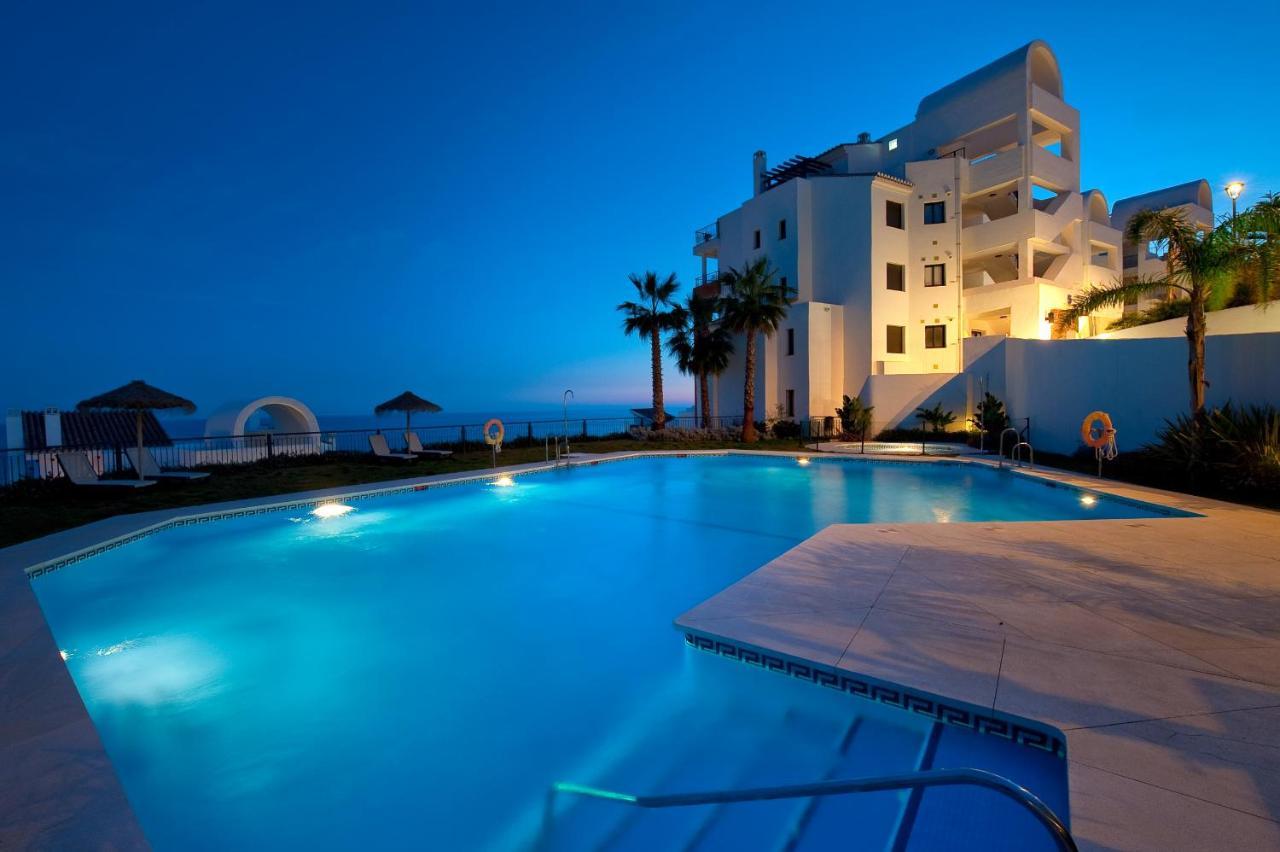Apartamento Vista Mar Frontal Con Parking Torrox Exterior photo